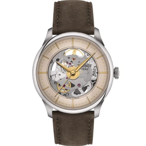Tissot Chemin Des Tourelles Squelette Stainless Steel / Silver